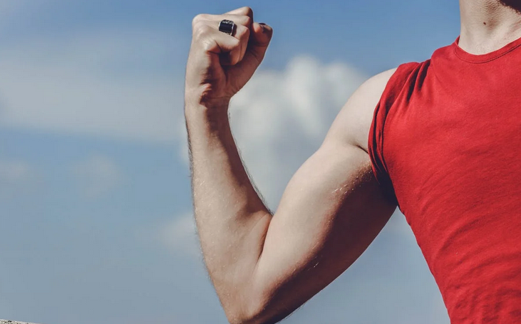 muscular arm